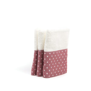 TOALLA MINI VINO DOTTY