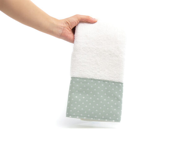 TOALLA CHICA MENTA DOTTY