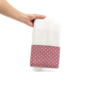 TOALLA CHICA VINO DOTTY