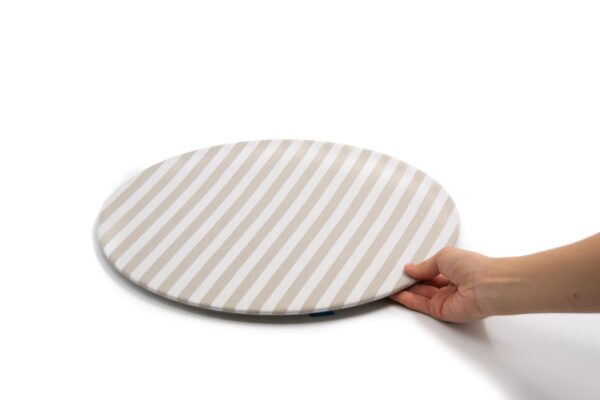 PLATO BASE + FUNDA ARENA RAYAS - Image 2