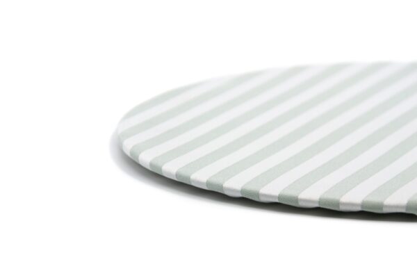 PLATO BASE + FUNDA MENTA RAYAS - Image 3