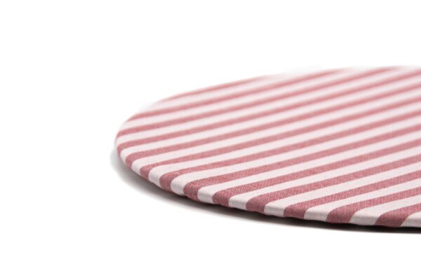 PLATO BASE + FUNDA VINO RAYAS - Image 3