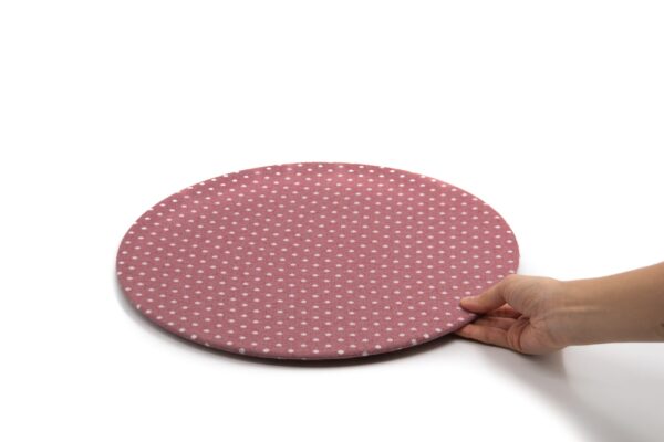 PLATO BASE + FUNDA VINO DOTTY - Image 2
