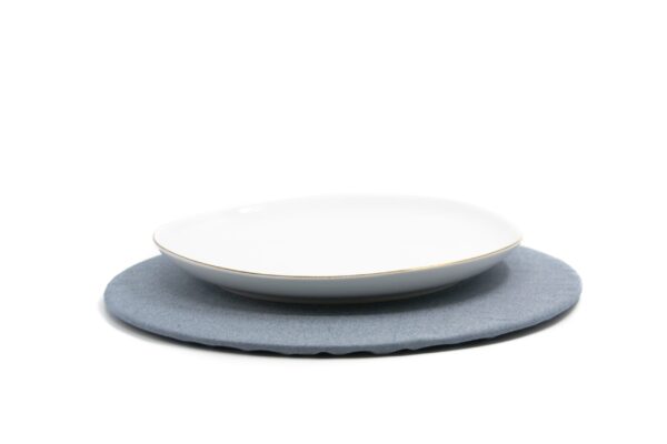 PLATO BASE + FUNDA REY LISO