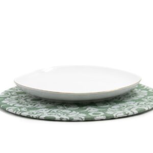 PLATO BASE + FUNDA BOTELLA BOHEMIAN