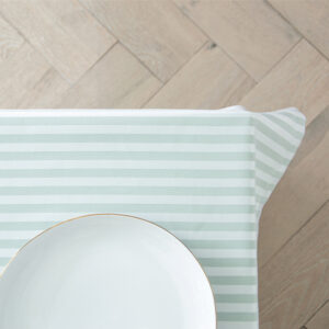 MANTEL MENTA RAYAS