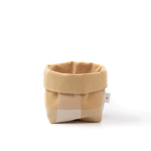 COSTAL MINI ÁMBAR CUADROS