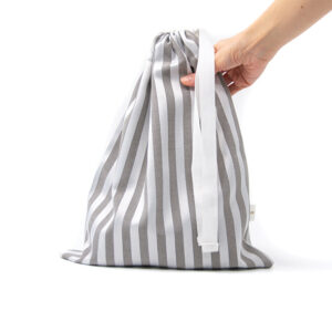 BOLSA GRAFITO RAYAS