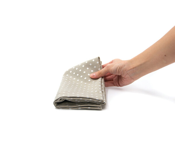 SERVILLETA TITANIO DOTTY