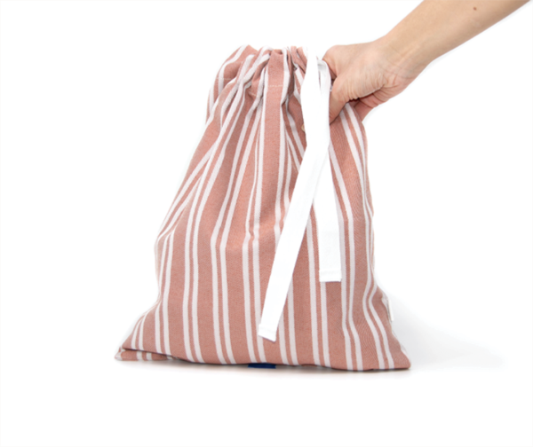 BOLSA TEJA LÍNEAS