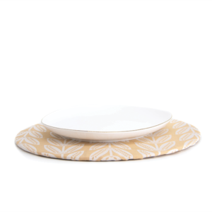 PLATO BASE + FUNDA ÁMBAR HARVEST