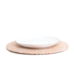 PLATO BASE + FUNDA AVELLANA LILY