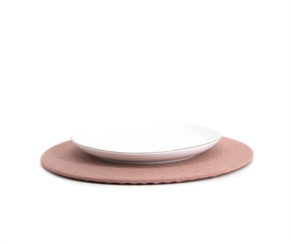 PLATO BASE + FUNDA TEJA LISO